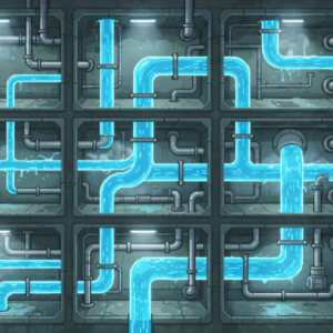 Metro Underground Water Network Pack
