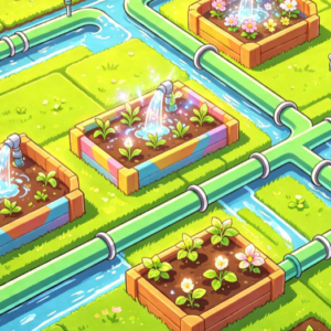 Dream Garden Flower Irrigation