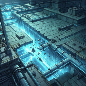Blind Maze Pipe Connector
