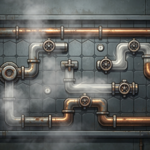 Steampunk Steam Grid Kit