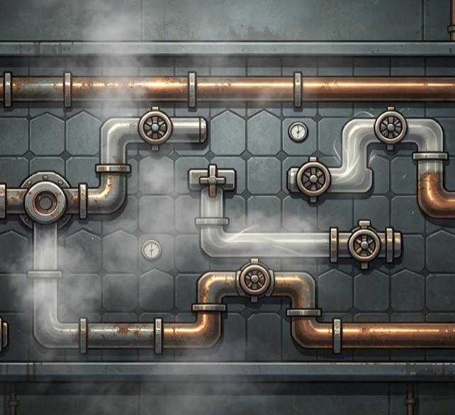 Steampunk Steam Grid Kit